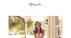Desktop Screenshot of magnoliabridal.com